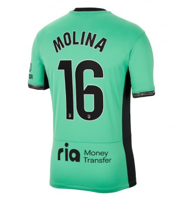 Atletico Madrid Nahuel Molina #16 Tredje Tröja 2023-24 Kortärmad